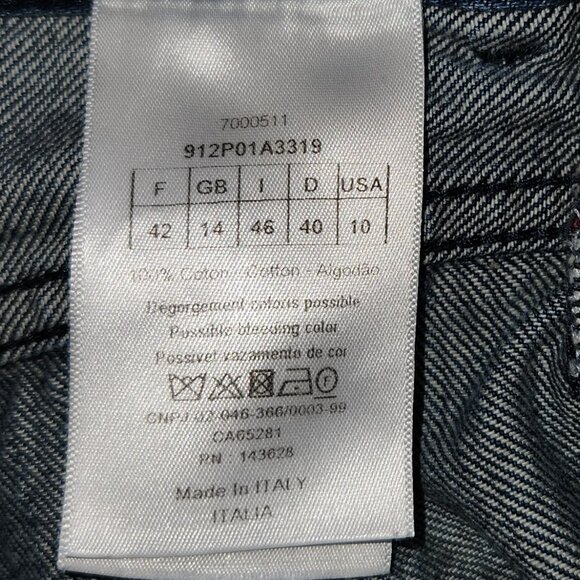 Dior Blue Women's Jeans - Picture 6 of 11